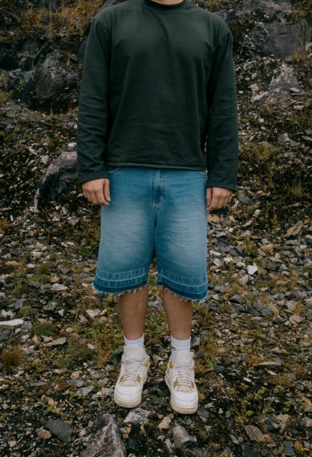 Carpenter Shorts Desgastados