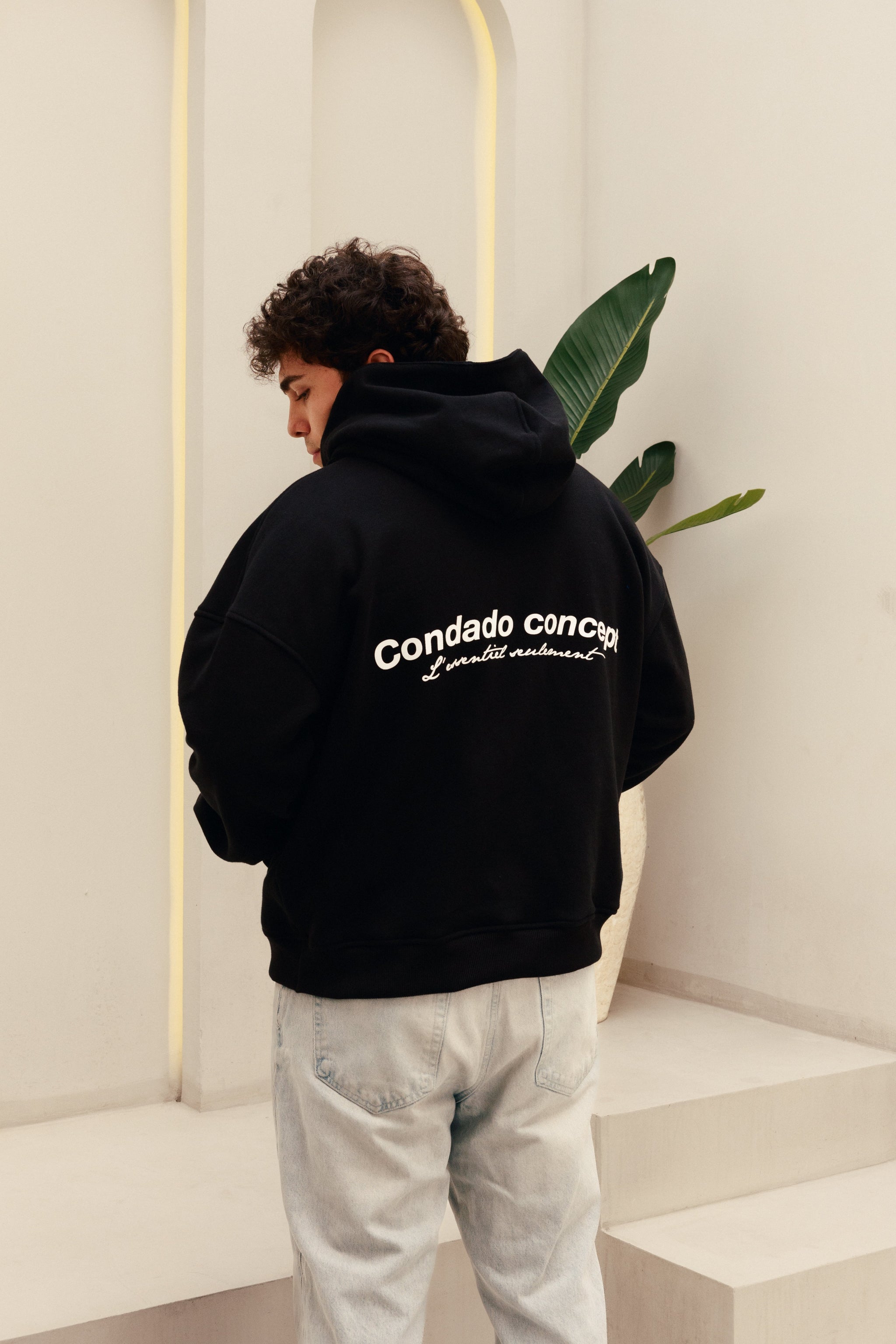 Black Essential Hoodie | Black